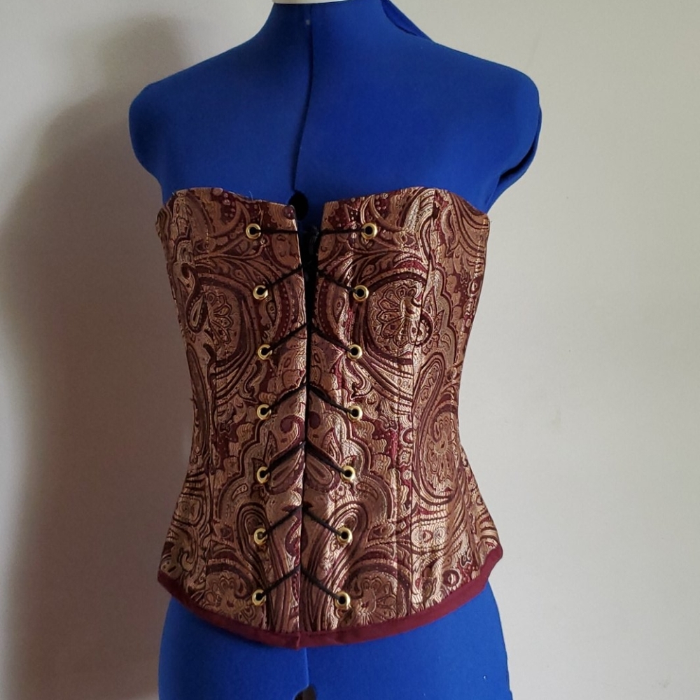 Silk Overbust Corset